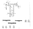 Sears 51272257-82 swing support assembly diagram