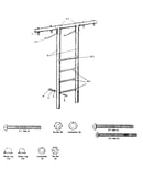 Climber leg assembly
