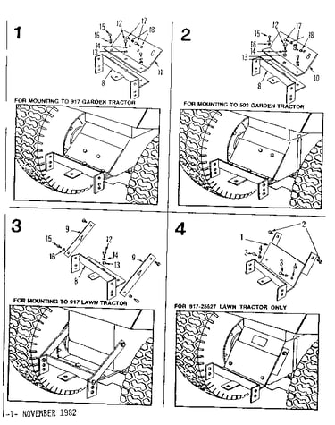 Hitch instructions for 2655 lawn vacuum