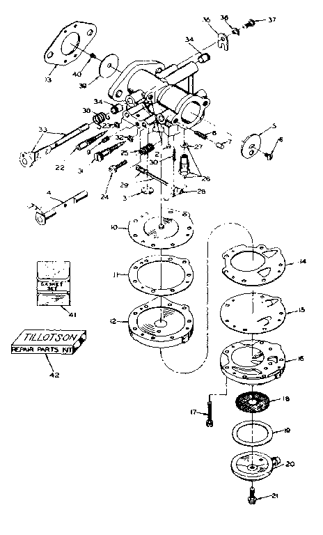 Tillotson carburetor
