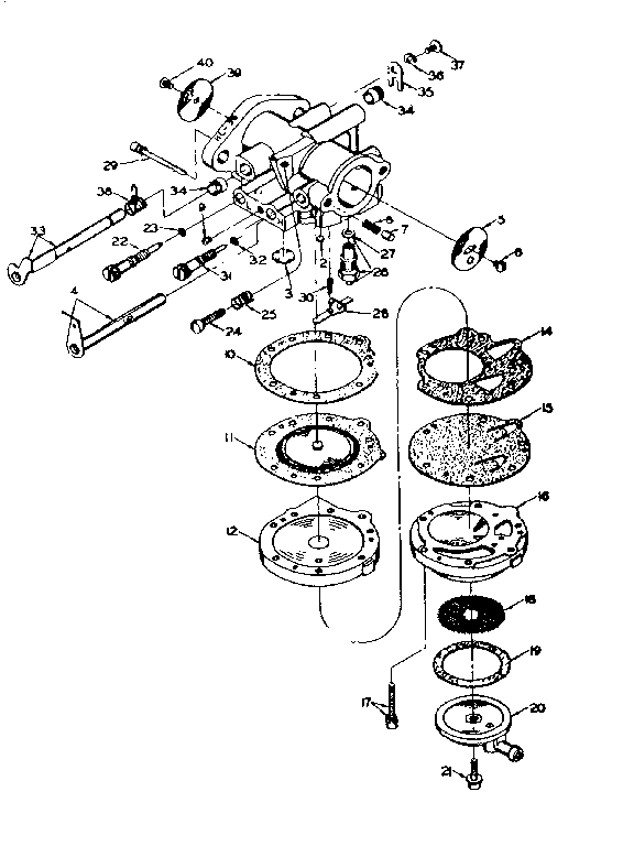 Carburetor hl-35a