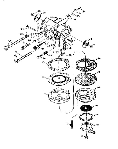 Carburetor hl-35a