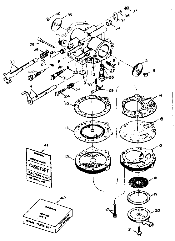 CARBURETOR #630650