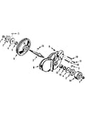 Low cutting attachment for chain saw