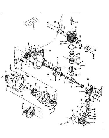 Original engine pow prod ah47-1125