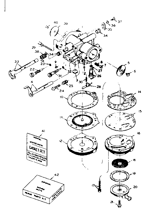 CARBURETOR #630650