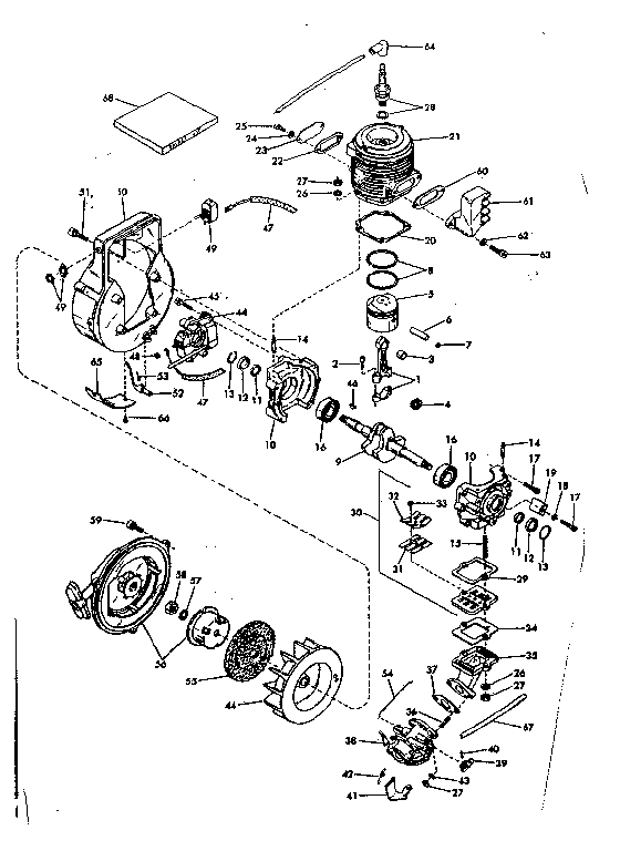 Engine type 1148-model ah47
