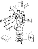 Carburetor #630710-model hc-6a