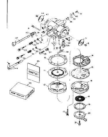 Carburetor hl64a