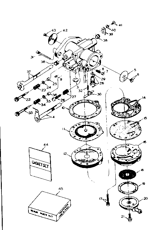Carburetor hl73a