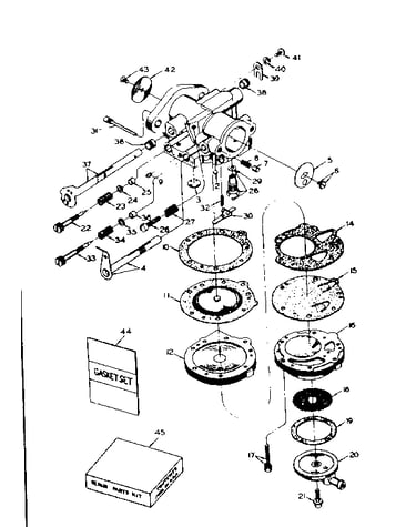Carburetor hl73a