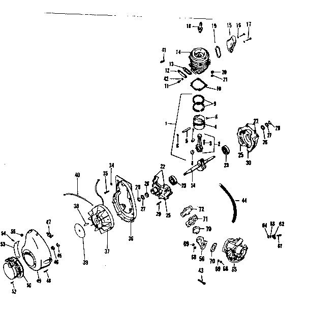 Engine model ah47