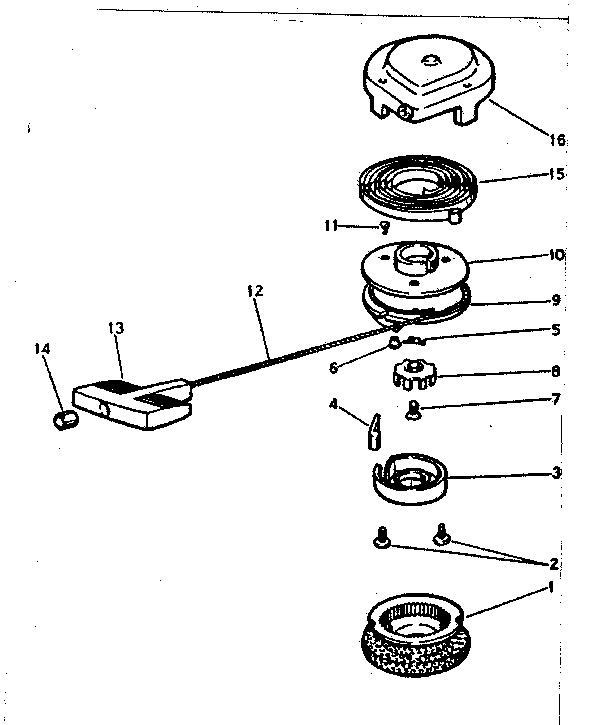 REWIND STARTER NO. 590285