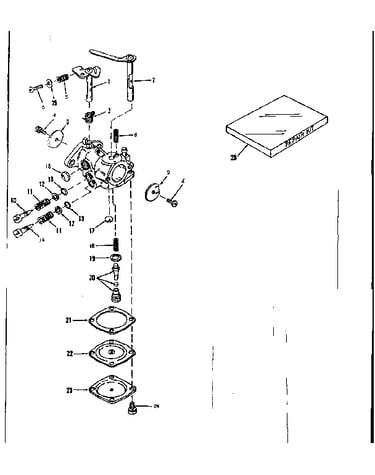 Carburetor no. 630795