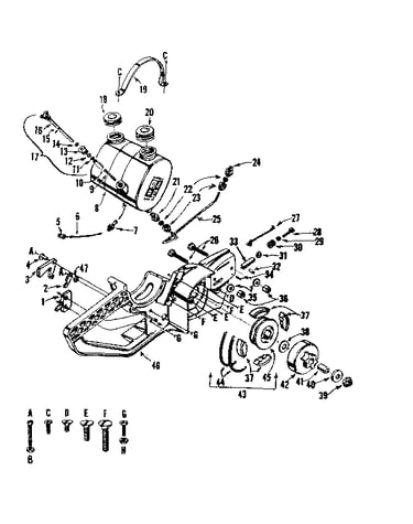 Ignition and throttle
