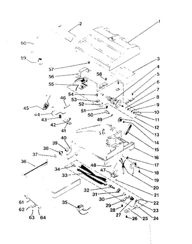 Nozzle and motor assembly