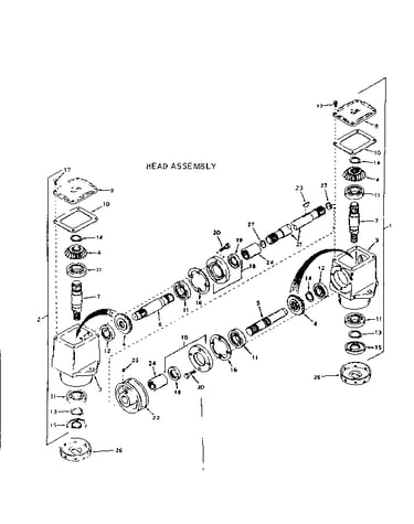 Head assembly
