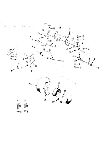 Front axle assembly