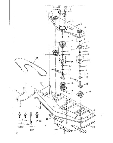 Mower deck