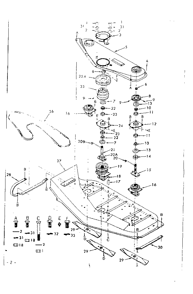 MOWER DECK
