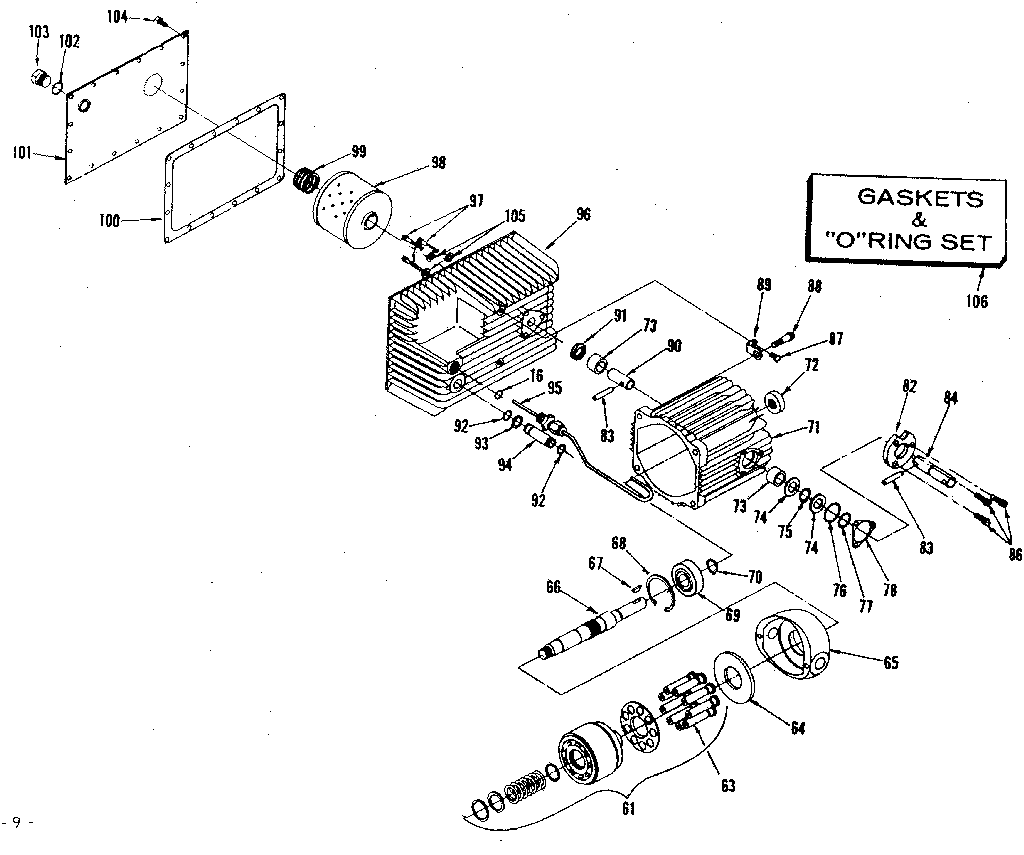 Hydro gear assembly