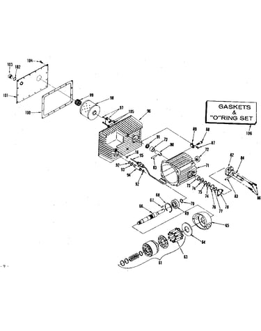 Hydro gear assembly