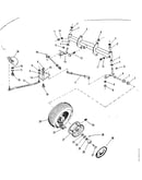 Front axle assembly
