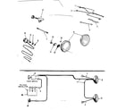 Craftsman 91725550 headlight & taillight assembly diagram