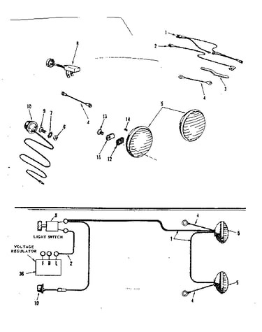 Headlight & taillight assembly