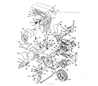 Craftsman 91725590 front section diagram