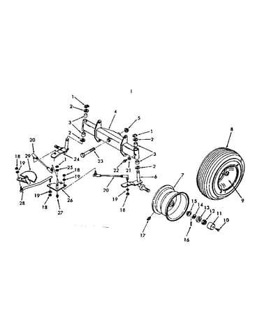 Front axle