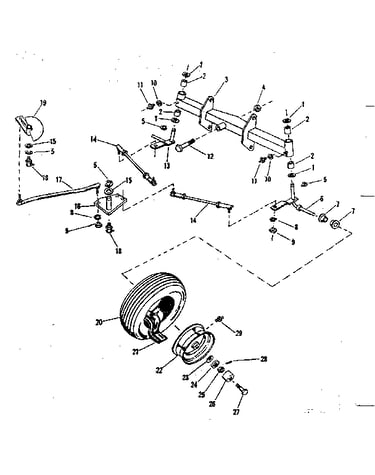 Front axle