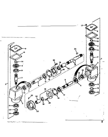 Gear box assembly