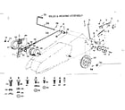 Craftsman 91799410 idler & braking diagram