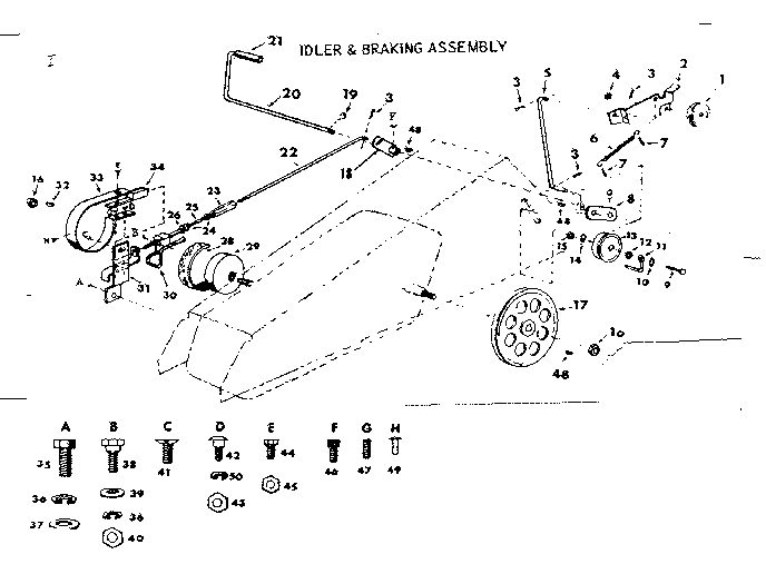 Idler & braking