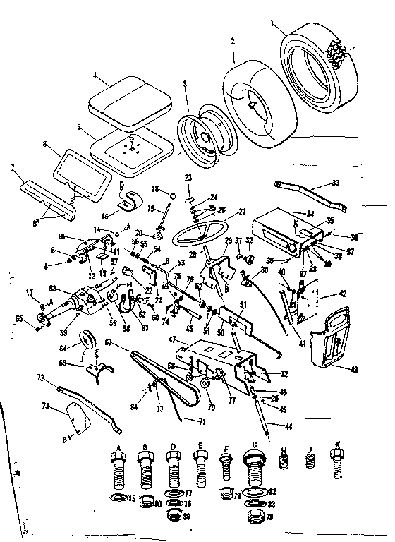 Steering assembly