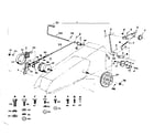 Craftsman 91799420 idler & braking assembly diagram