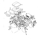 Craftsman 9179950 steering assembly diagram