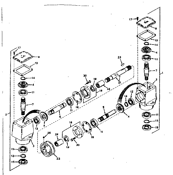 Gear box assembly