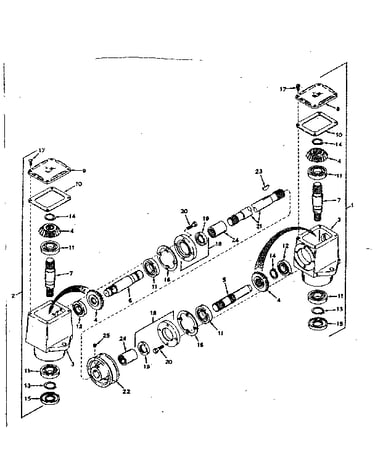 Gear box assembly