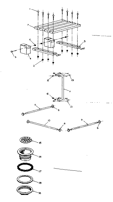 SEAT AND DRAIN