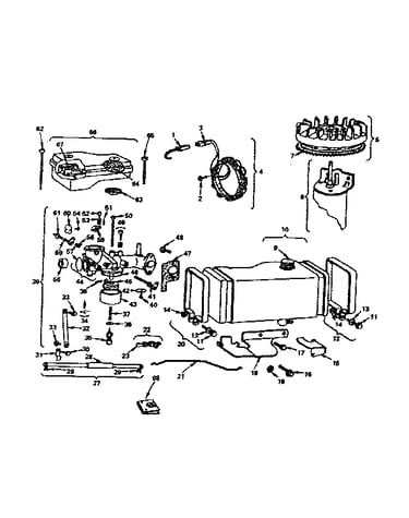Air cleaner and carburetor