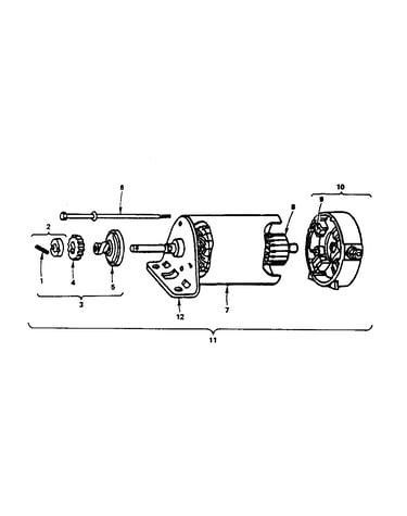 Starter motor group