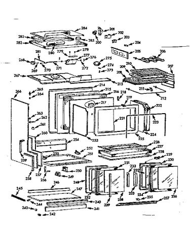 Upper body section