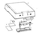 Sears 26853130 self-lid case diagram