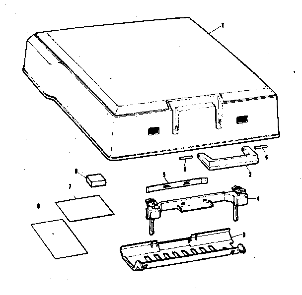 Self-lid case