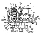 Craftsman 102173181 2 stage 2 cylinder air compressor diagram