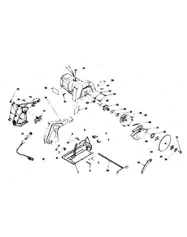 Base and blade assembly