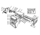 Kenmore 360634500 replacement parts diagram