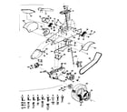 Craftsman 91725131 steering and front axle diagram